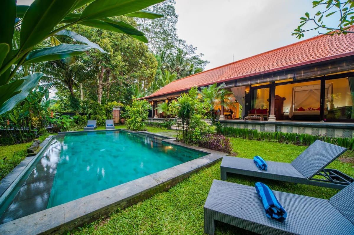 Luxury 3Br Infinity Jungle View Aashaya Villa Ubud Extérieur photo