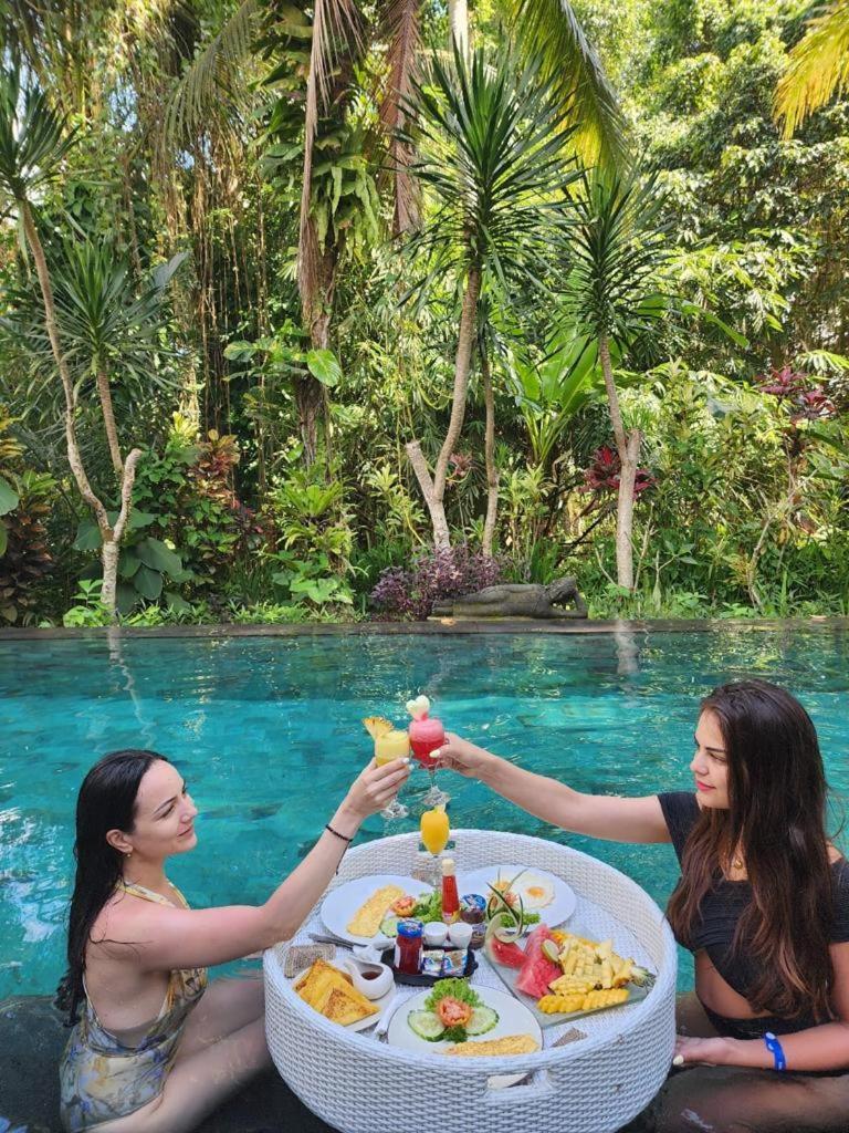 Luxury 3Br Infinity Jungle View Aashaya Villa Ubud Extérieur photo